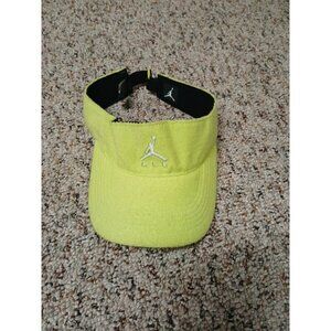 Air Jordan‎ Nike Poolside Visor Jumpman Adjustable Yellow Cement Golf Hat BV3523